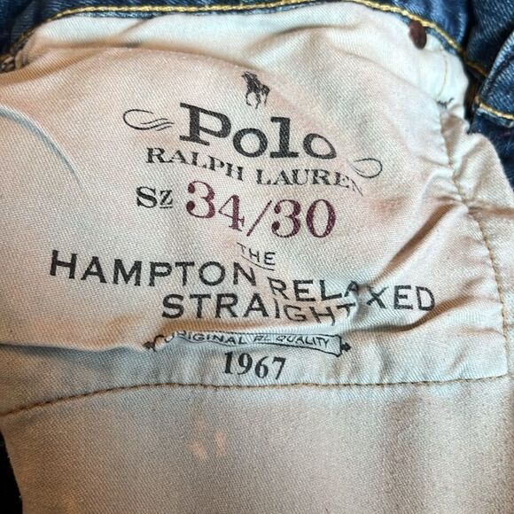 Polo Ralph Lauren Jeans Hampton Relaxed Straight 34 - Picture 9 of 12